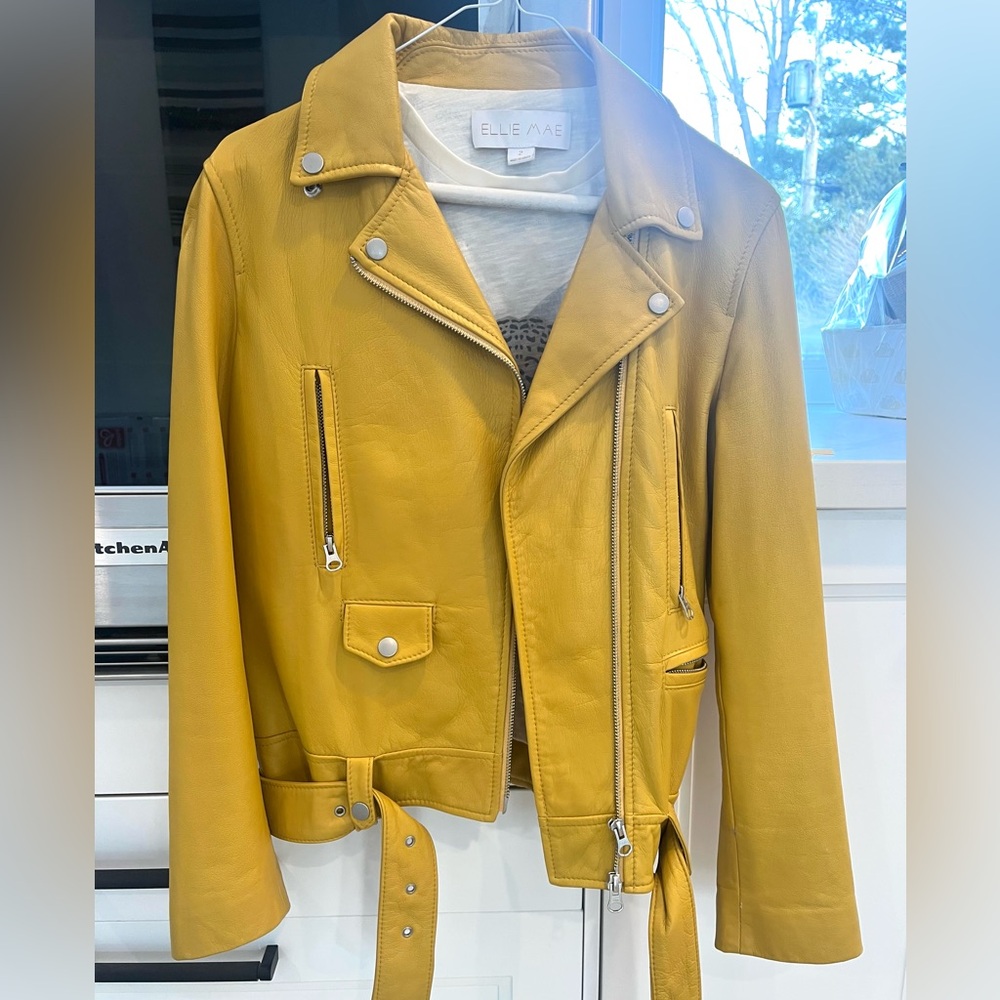 Ellie Mae Fringe Leather Jacket
